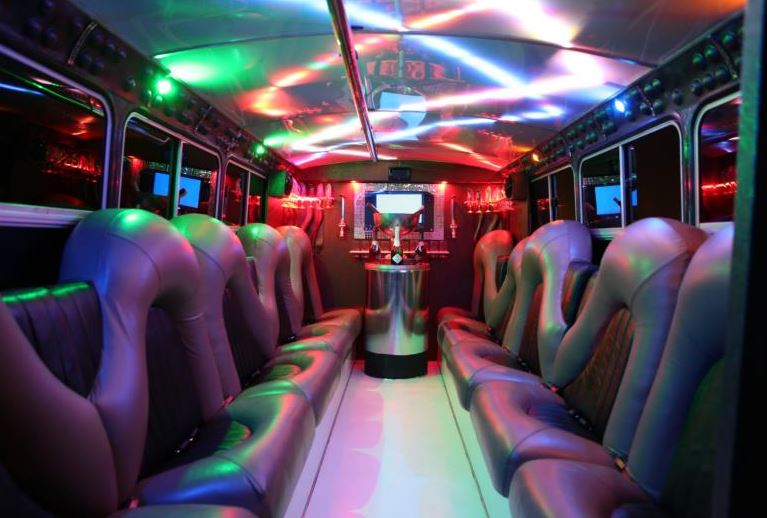 Party bus inside