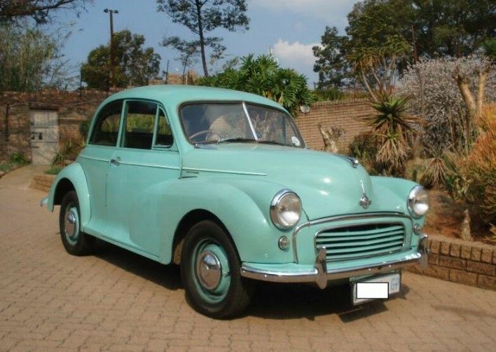 Classic Car Morris Minor Hire