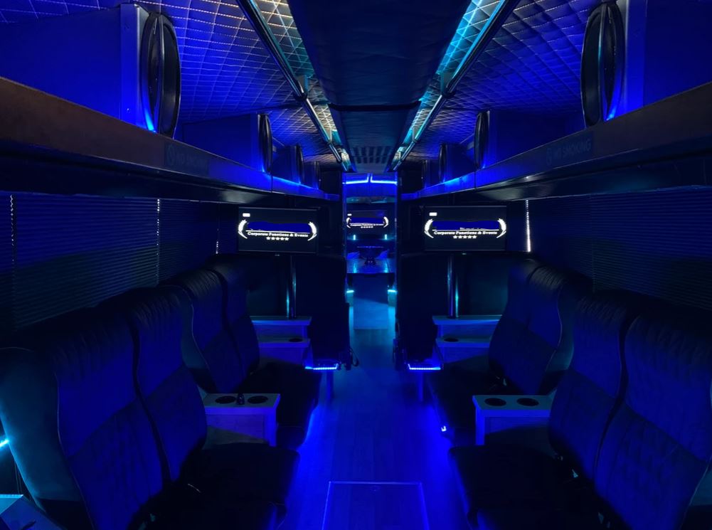 vip Party bus inside